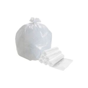Vita plast soppåsar